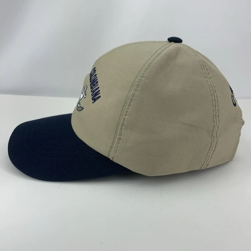 Fuerza Aerea Colombiana Hat CACOM-3 Air Force Blue Beige Adjustable Baseball Cap